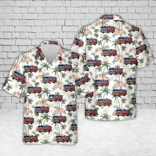 Pasco County Fire Rescue Hawaiian Shirt