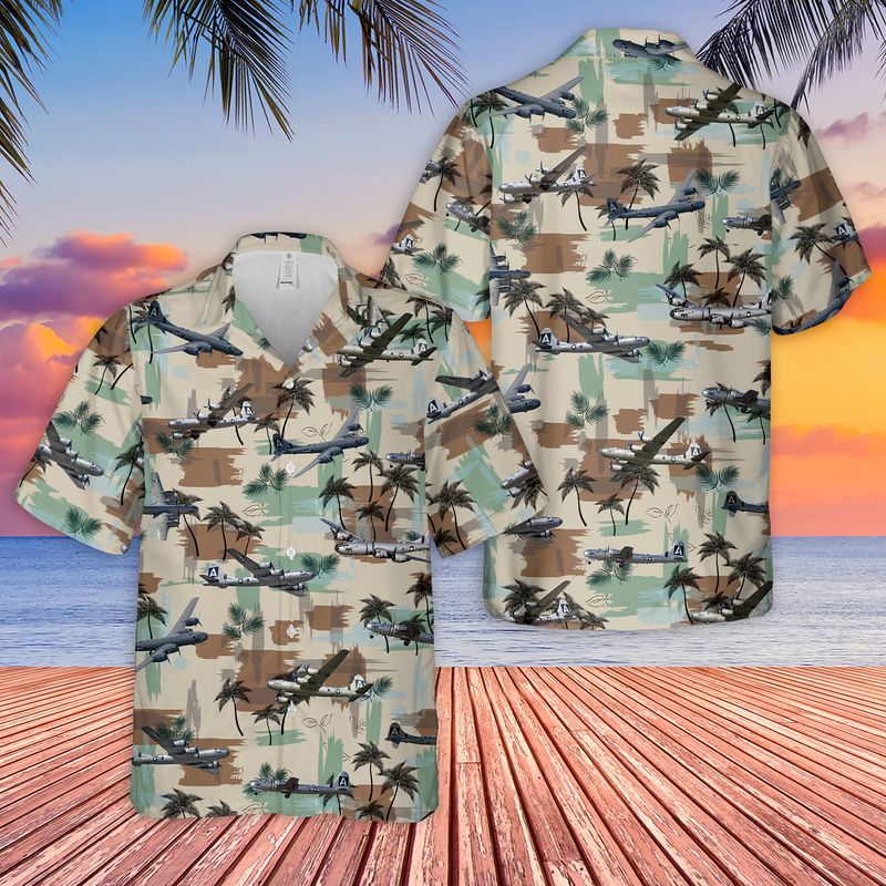 Boeing B-29 Superfortress Hawaiian Shirt