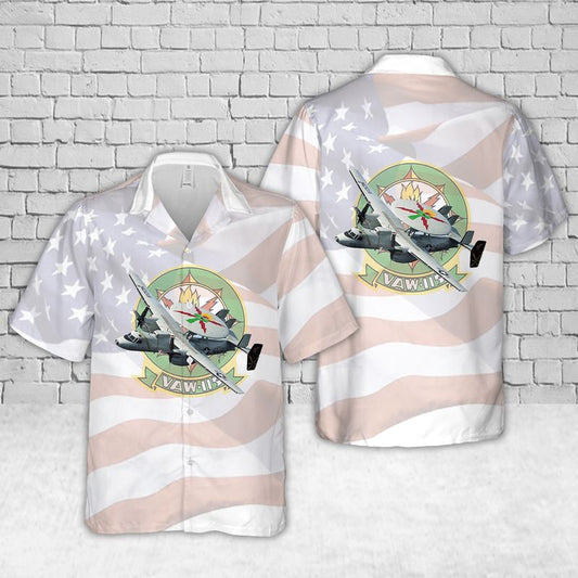 U.S Navy VAW-115 Liberty Bells E-2D Hawaiian Shirt