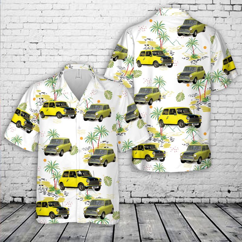 Mr. Bean Mini Cooper Hawaiian Shirt