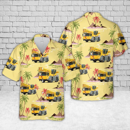 Liebherr Telescopic Mobile Cranes 1030-2.1 Crane Operator Hawaiian Shirt