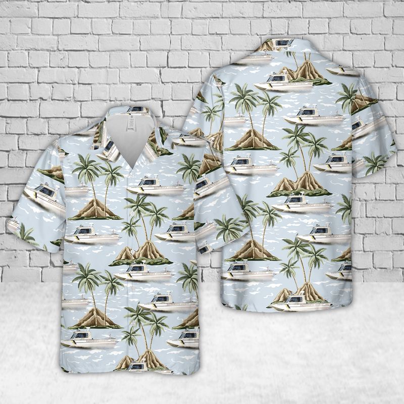 Sacramento County Sheriff's Department Boat Hawaiian Shirt