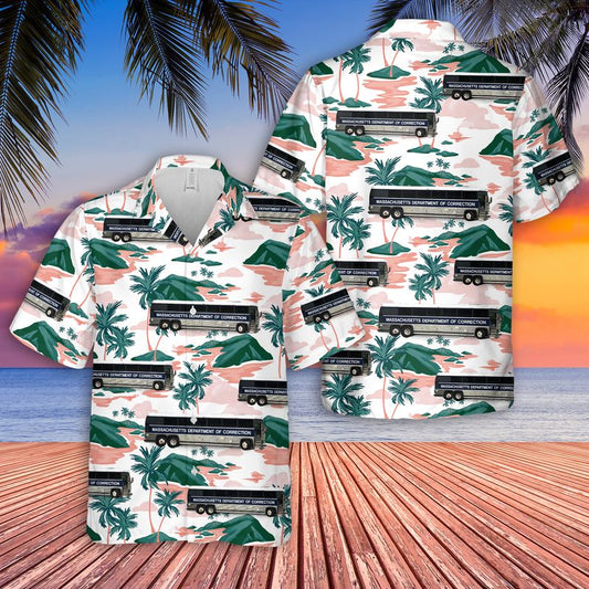 Massachusetts Department Of Corrections Hawaiian Shirt
