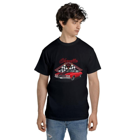 1970 Chevelle SS-Red Muscle Car Classic Unisex T-Shirt Comfort Colors 1717