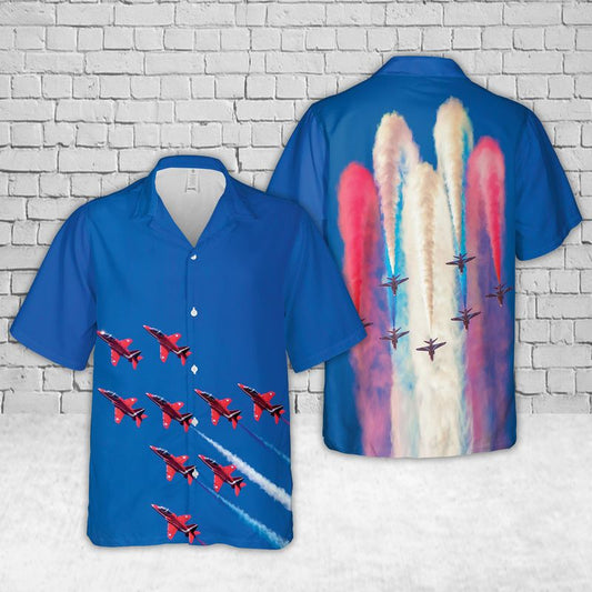 RAF Red Arrows Hawaiian Shirt