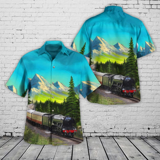 Flying Scotsman LNER Class A3 4472 Hawaiian Shirt