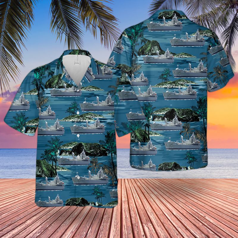 Royal Australian Navy HMAS Sirius Hawaiian Shirt
