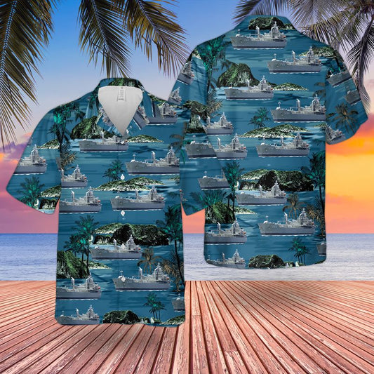 Royal Australian Navy HMAS Sirius Hawaiian Shirt