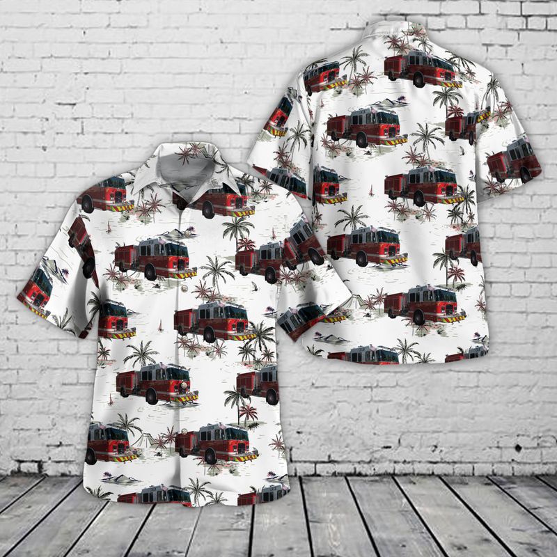 Baltic Fire Engine Co., Baltic, Connecticut Hawaiian Shirt