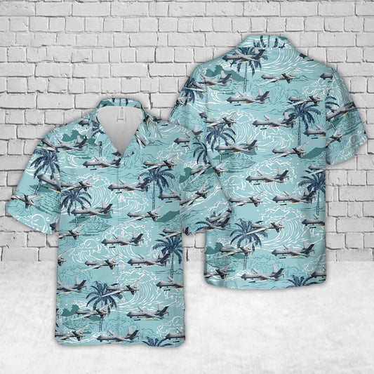 General Atomics MQ-9 Reaper Ikhana Hawaiian Shirt