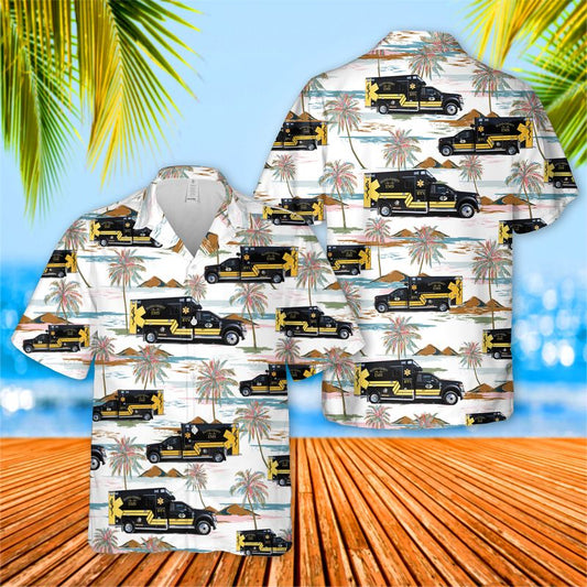 Floyd County EMS Hawaiian Shirt