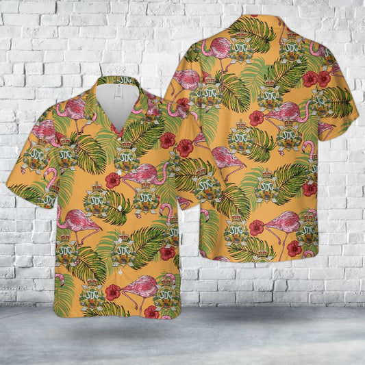 Canadian Army, Stormont, Dundas and Glengarry Highlanders Hawaiian Shirt