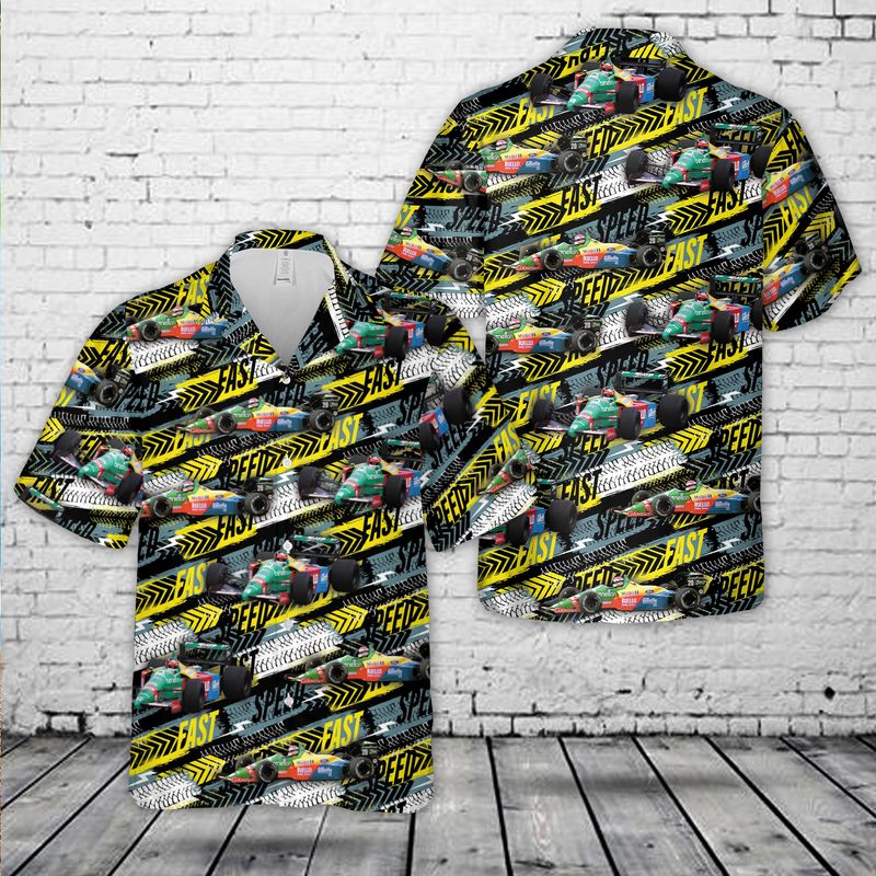 Benetton B189 Formula 1 Hawaiian Shirt