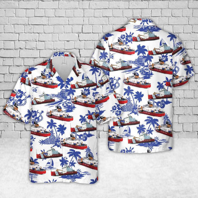 USCGC Mackinaw (WLBB-30) Hawaiian Shirt