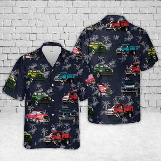 Ford F-650 Hawaiian Shirt