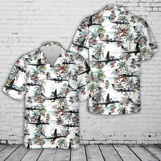 U.S. Department of Homeland Security Bombardier Dash 8-Q315 Hawaiian Shirt