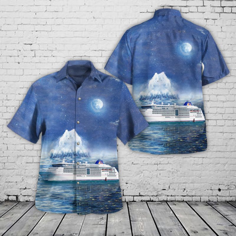 Hapag-Lloyd AG Hapag-Lloyd Kreuzfahrten Europa 2 Hawaiian Shirt