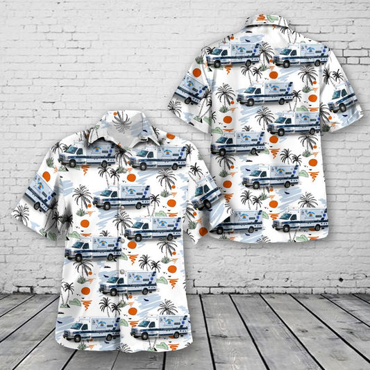 Avalon, New Jersey, Avalon Rescue Squad Hawaiian Shirt