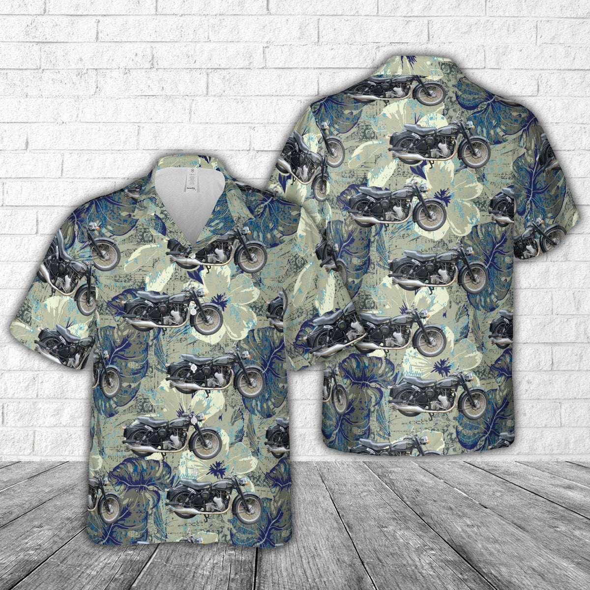 1954 Velocette MSS Hawaiian Shirt