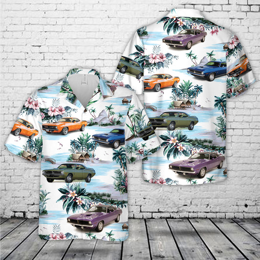 1970 Pymouth Barracuda Hawaiian Shirt
