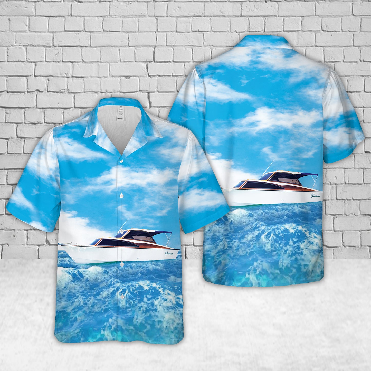 1980 Pelin Empress "Goldilocks" Hawaiian Shirt