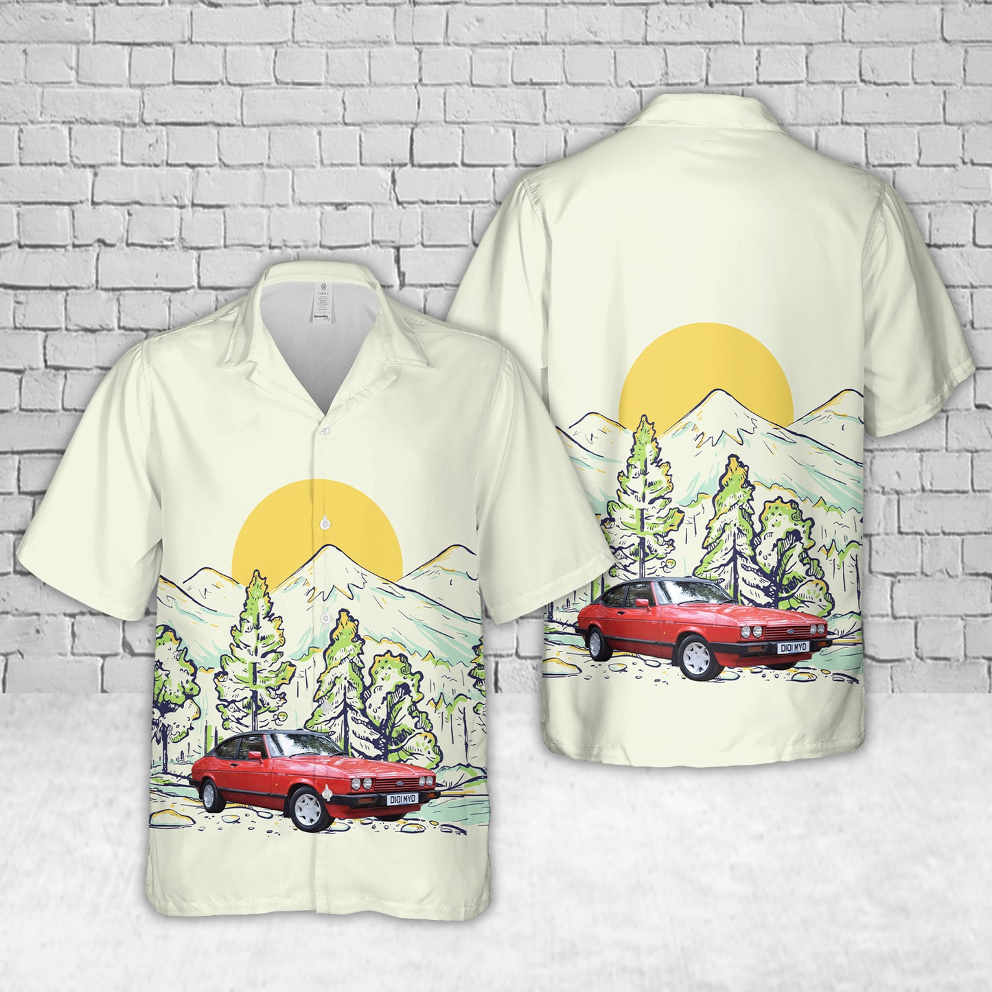 1987 Ford Capri 2.8i Special Hawaiian Shirt