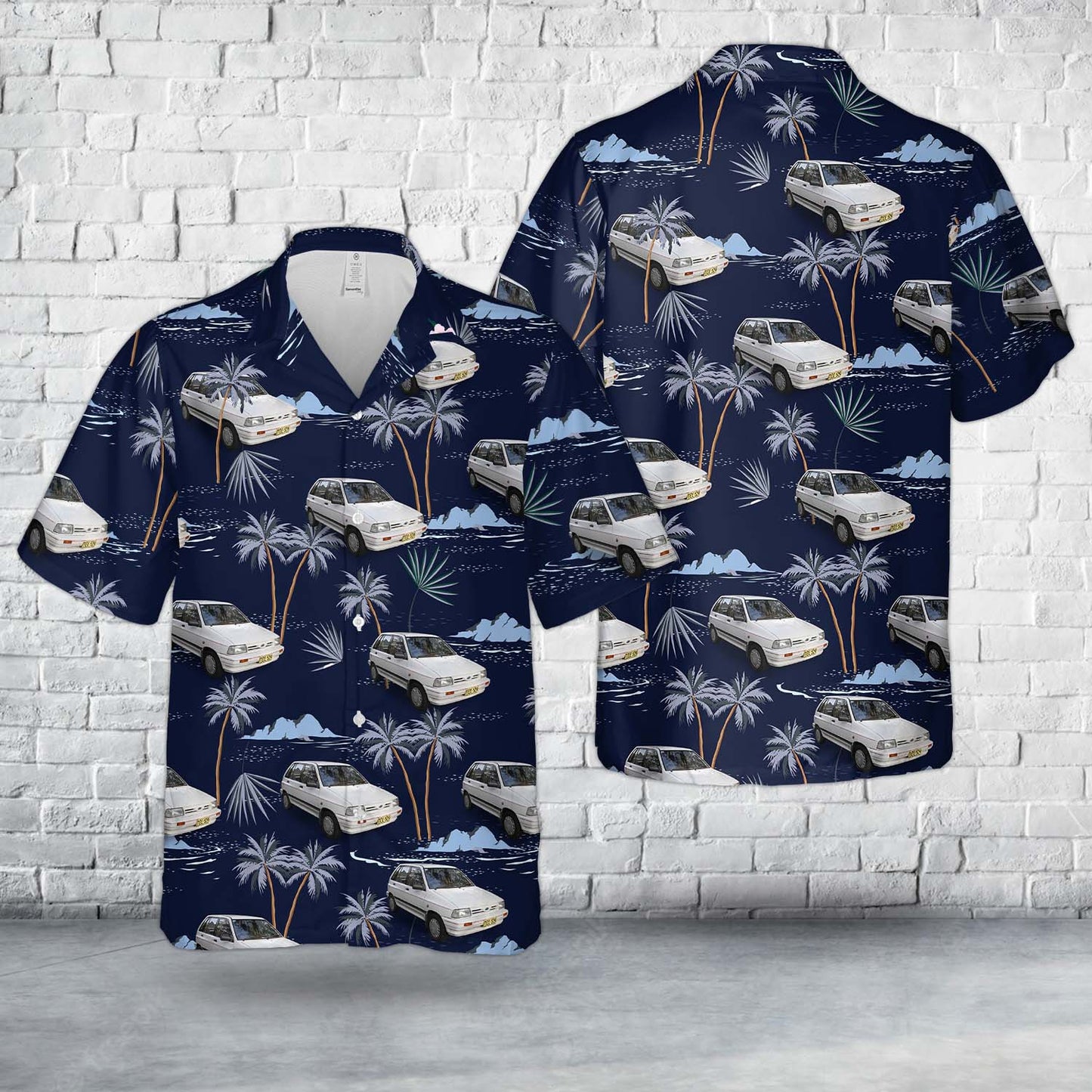 1992 Ford Festiva (WA) 5-door hatchback Hawaiian Shirt