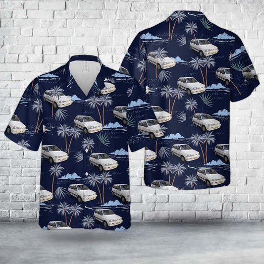 1992 Ford Festiva (WA) 5-door hatchback Hawaiian Shirt