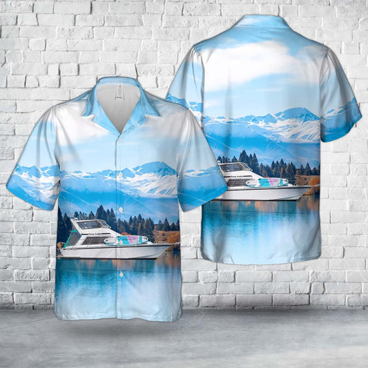 1994 Pelin Eclipse 34 Foxy Lady Hawaiian Shirt