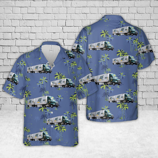 ABF Freight Mack CXU612 with Doubles Hawaiian Shirt