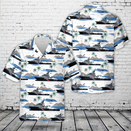 Abeille Bourbon TugBoat Hawaiian Shirt