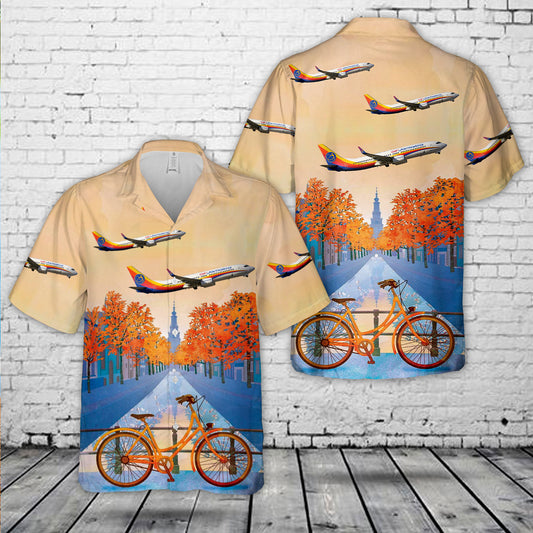 Air Jamaica 737-800 Hawaiian Shirt