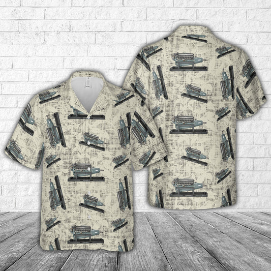 Allison V-1710-7 V-12 Engine Hawaiian Shirt