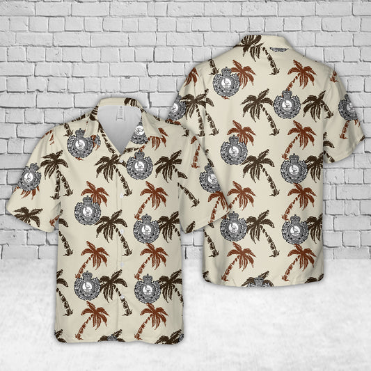 Australian Army 2nd/14th Light Horse Regiment (Queensland Mounted Infantry) Hawaiian Shirt