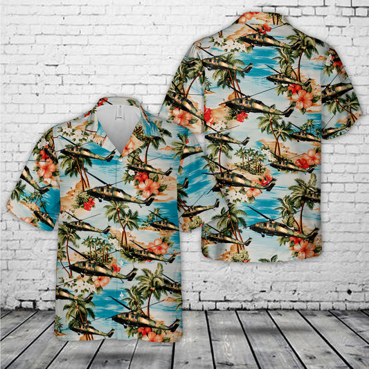 Australian Army Black Hawk Zhu Hawaiian Shirt