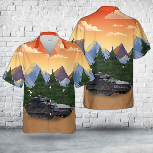 Austrian Armed Forces SPz "Ulan" Hawaiian Shirt