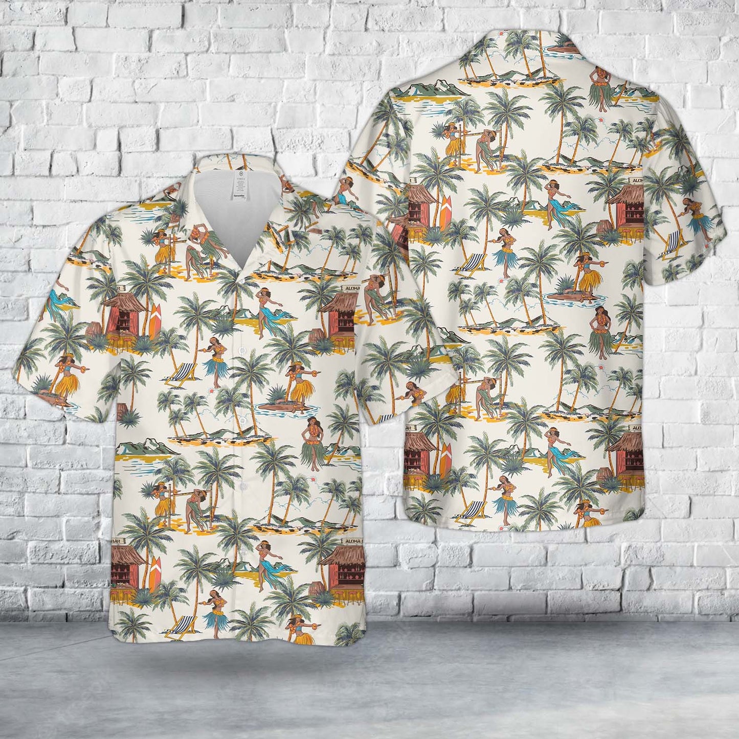 Beautiful Summer Tropical Hawaii Aloha Island Hawaiian Shirt