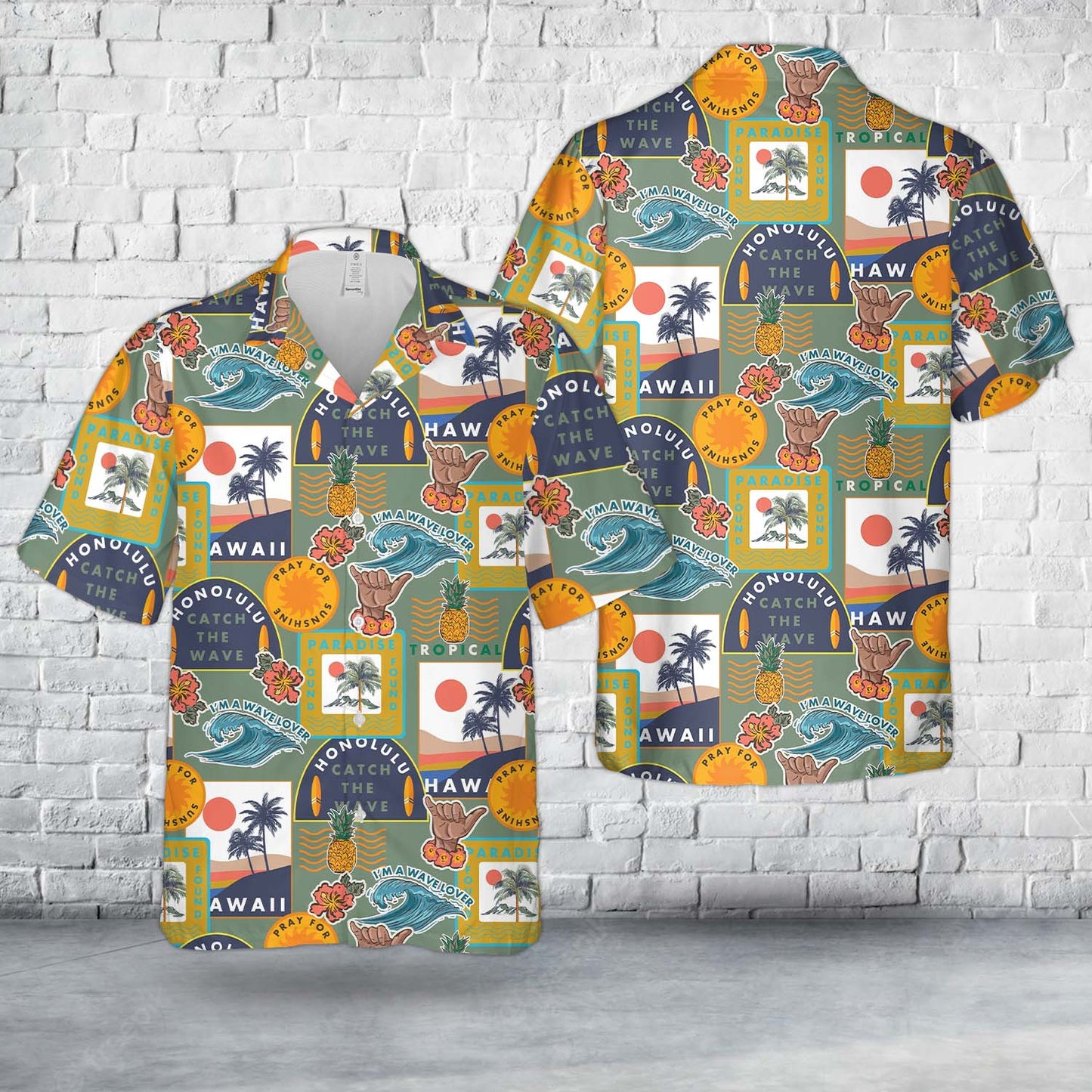 Beautiful Summer Tropical Hawaiian Sign Hawaiian Shirt