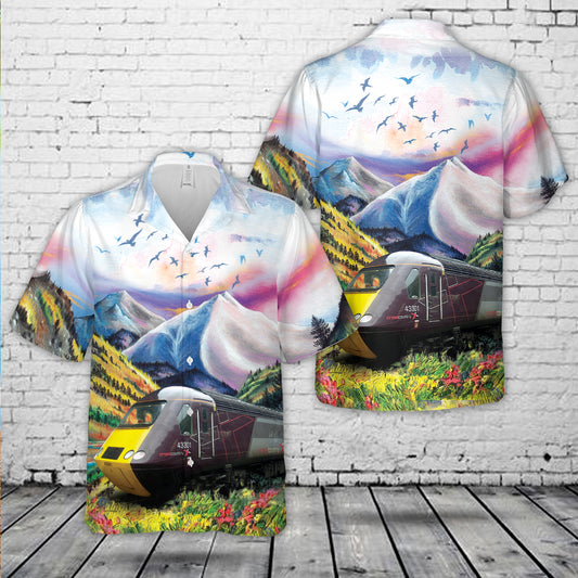 British Rail Class 43 (HST) Cross Country Class 43 No. 43301 Hawaiian Shirt