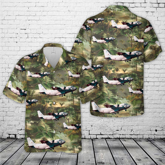 Bulgarian Air Force Alenia C-27J Spartan Hawaiian Shirt