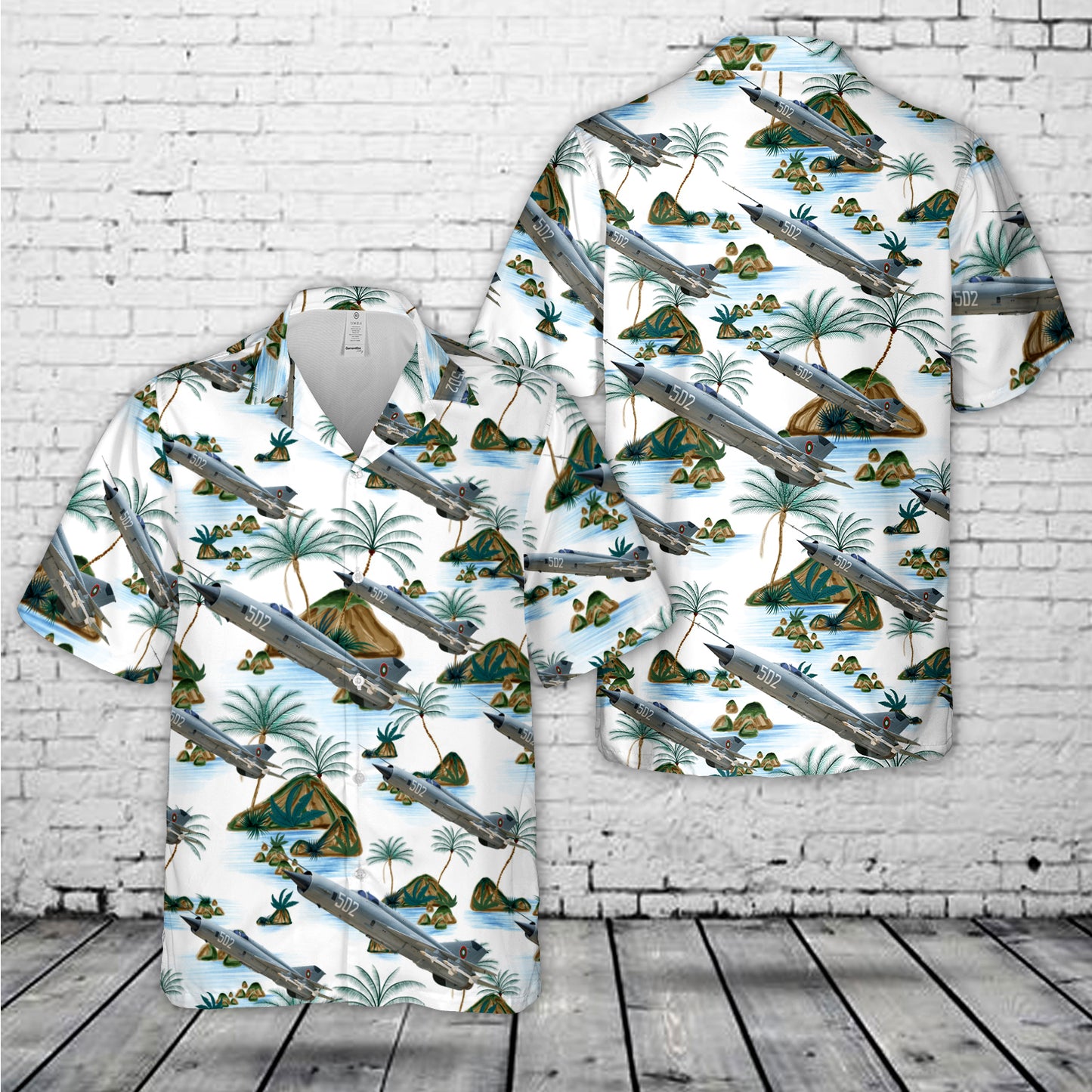 Bulgarian Air Force Mikoyan-Gurevich MiG-21bis Fishbed L Hawaiian Shirt