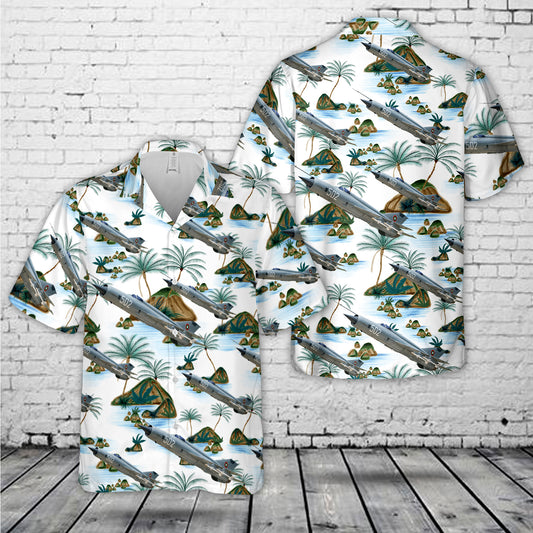 Bulgarian Air Force Mikoyan-Gurevich MiG-21bis Fishbed L Hawaiian Shirt