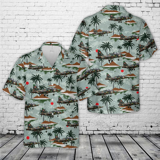 Bulgarian Air Force Sukhoi Su-25UB Frogfoot Hawaiian Shirt