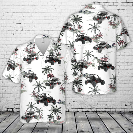 Can-Am (CanAm) Maverick X3 Quad ATV Hawaiian Shirt