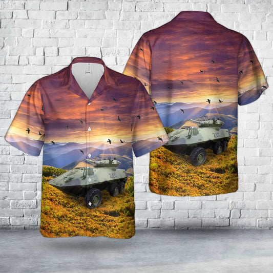 Canadian Army AVGP Grizzly Hawaiian Shirt