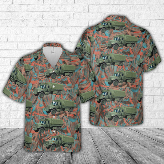 Canadian Army Cargo Troop Carrying Vehicle (TCV) Hawaiian Shirt