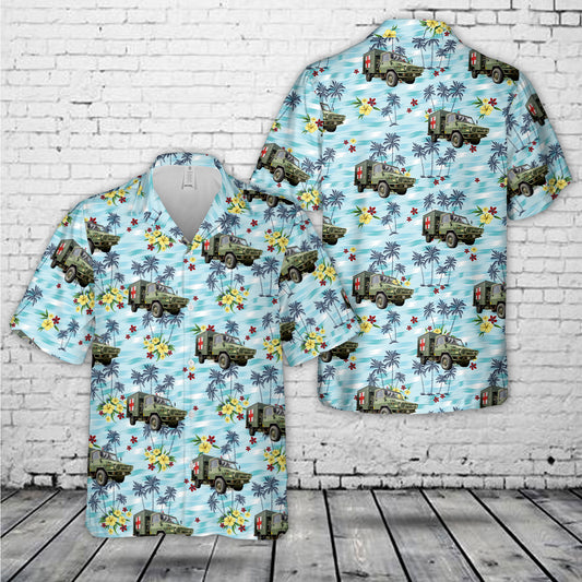 Canadian Army LSVW Hawaiian Shirt