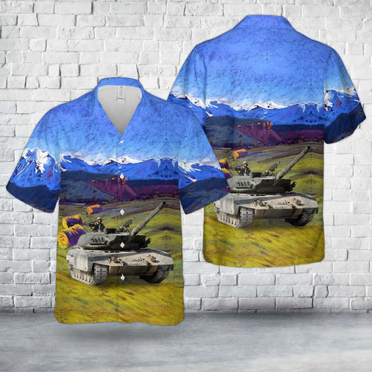 Canadian Army Leopard C2 Hawaiian Shirt