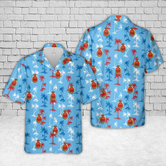 Canadian Forces PSel Badge Hawaiian Shirt