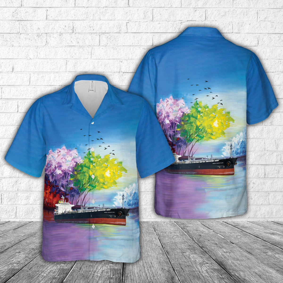 Chemical Tanker WISCO ADVENTURE Hawaiian Shirt